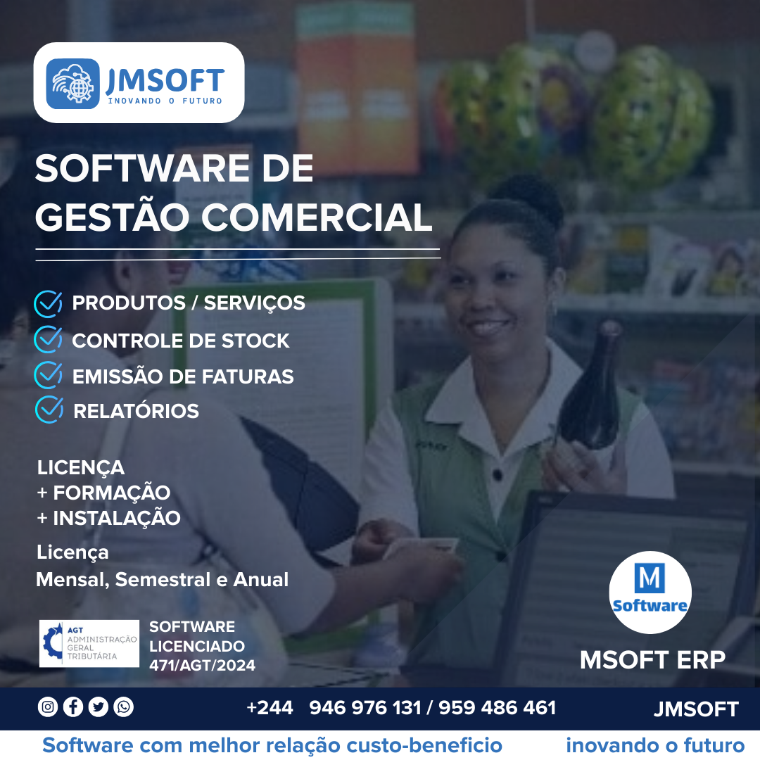 MSOFT ERP - Software De Gestão Comercial